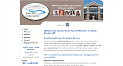 Desktop Screenshot of jordanriverfamilymedicine.com